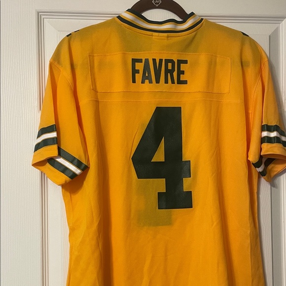 Green bay packers Farve Jersey XL but fits more like Large unisex - Picture 5 of 6